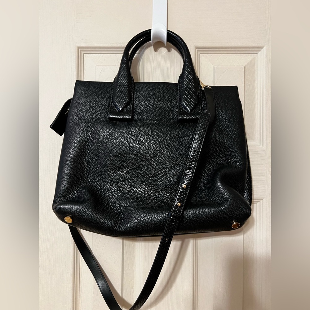 Michael Kors Black leather brief case